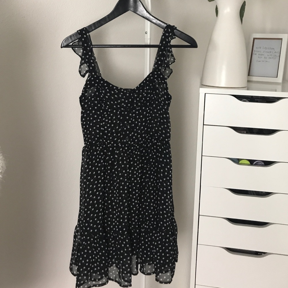 Ruffle Polka Dot Dress